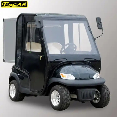 Electric Hotel Golf Buggy Car CE Approved With Aluminum Cargo Box