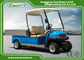 Blue Electric Utility Golf Cart Hotel Buggy Car For 2 Person Battery Operated CE Approved