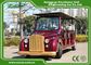 Excar Red 48V Electric Classic Cars Elegant Mini Electric Sightseeing Car