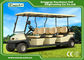 48V 3.7KW 8 Seater Golf Buggy / Electric Sightseeing Car With Deep Cup Holders