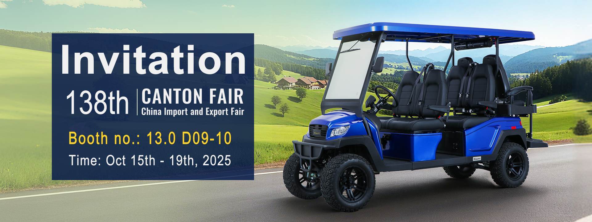 quality Electric Golf Carts factory