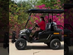 4 seat with flip seat hunting golf buggy