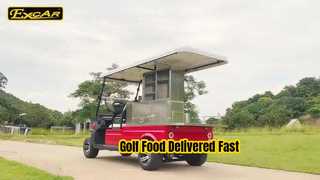 CKH2 Red Golf food delivery cart: attentive service on the golf course