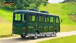 D-G14FB Green Electric Sightseeing Bus