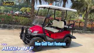 A1S2+2 Red Units Featuring Height-Increased Tires, a New Flip Seat, and Bumper