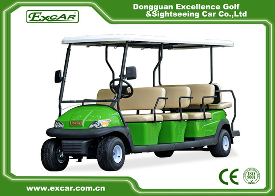 11 Seater Electric Sightseeing Car With Lithium / Lead Acid Battery