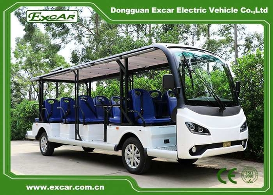 14 Seaters Sightseeing Buses With EPS Steering System