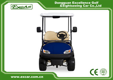 Blue Golf Carts With Trojan Battery/Curtis Controller/ADC Motor