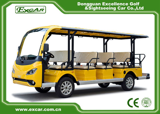 Small Electric Sightseeing Bus , 7.5KM Motor 72V Trojan Electric Tour Car