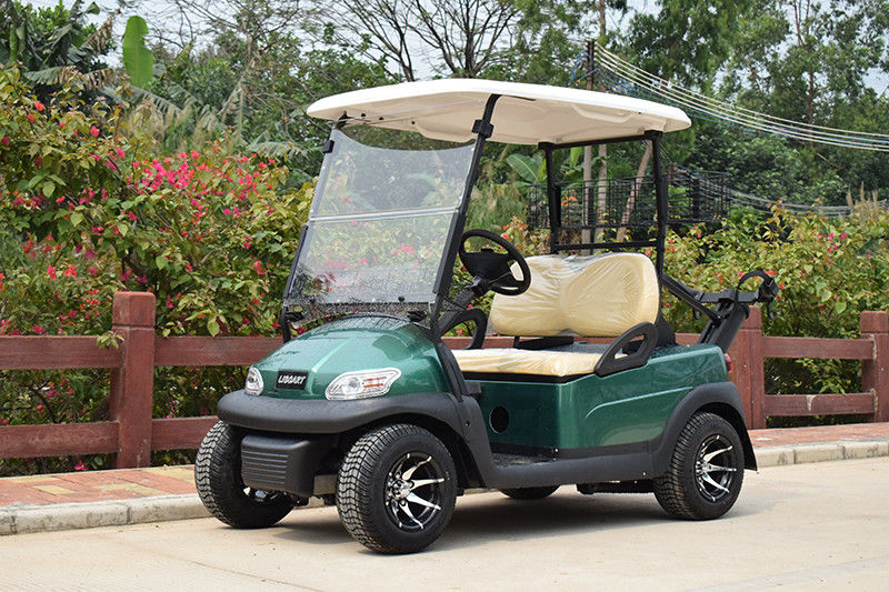 Passenger Electric Club Car Golf Buggy Green Color 2900*1200