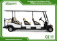 24KM/H 48V Electric Golf Carts , Steel Chassis 8 Seater Golf Cart