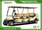 24KM/H 48V Electric Golf Carts , Steel Chassis 8 Seater Golf Cart