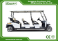 AC DC System 6 Seaters Sightseeing Electric Golf Car With Lead Acid Battery