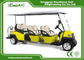 EXCAR Electric Comfortable Steel Chassis 8 Seater Golf Cart CE Approved