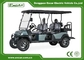 Lithium Battery 6 Passenger Hunting Golf Cart With Flip Flop Seats