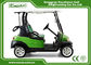 Green 4 Wheel Electric Golf Car 2 Passenger 48V Battery Golf Cart
