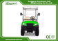 Green Powerful Electric Golf Carts For 6 Person Steel Framework