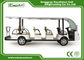 EXCAR White 14 Seater Electric Sightseeing Bus With Trojan Battery