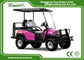 350A Controller Electric Lifted Golf Carts With Rear Seat For 4 Passengers