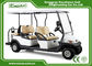 6 Seater Electric Golf Buggy White Golf Buggy Car With Graziano Axle