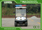 White Security Golf Carts Prowl Car 2 Seater Battery Powered