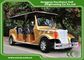 Golden 6 Person Electric Classic Cars 48V Trojan Battery Retro Golf Cart