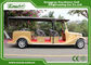 Golden 6 Person Electric Classic Cars 48V Trojan Battery Retro Golf Cart