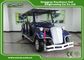 Energy Saving Classic Golf Carts With 3 Row Blue Color Vintage Type