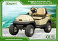 Beach Electric Utility Carts With Yellow 4 Seater Without Roof / Electric Hunting Carts