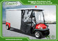 Cusomize Red 48V Electric Ambulance Car 2 Passenger for hospital