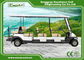 48V 3.7KW 11 Person Electric Shuttle Bus , Max. Forward Speed 45km/h