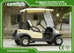 Beige 2 Passenger Electric Club Car Golf Cars 48v Trojan Battery