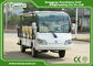 EXCAR white 72V 11 Seater Electric Sightseeing Car With Storage Basket