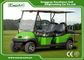Green 6 Passenger Electric Golf Carts Charging Time 8-10 Hours Steel Chassis