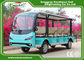 Black 14 Person Electric Sightseeing Bus 7.5KM Motor 72V Electric Sightseeing Car