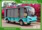 White 72V Electric Sightseeing Cart For 14 Person / electric passenger Bus