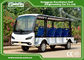 Green / Black 14 Seater Electric Sightseeing Bus KDS Motor 72V 7.5KM