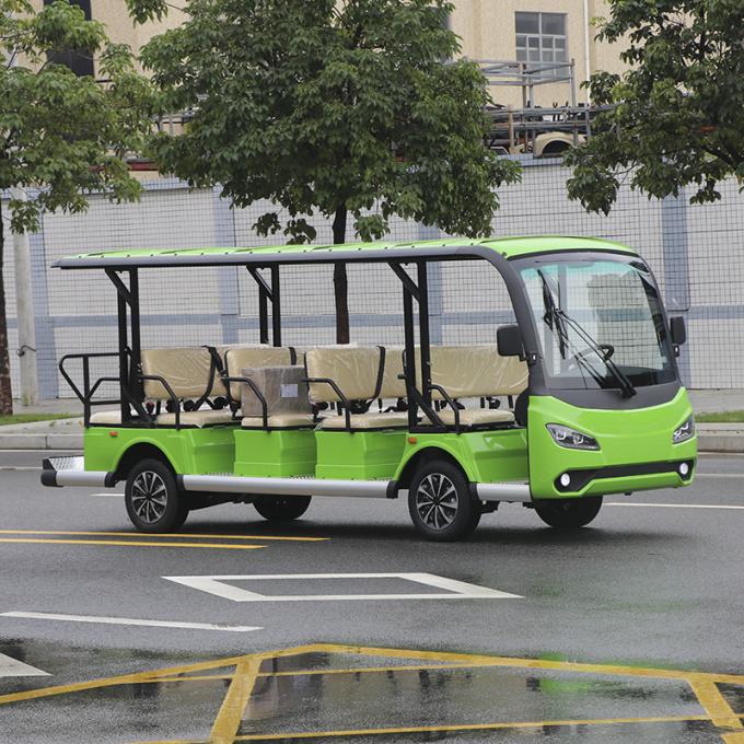 14 Passenger Excursion Electric Sightseeing Shuttle Bus With 72V ...